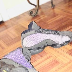 All black Jordan 13